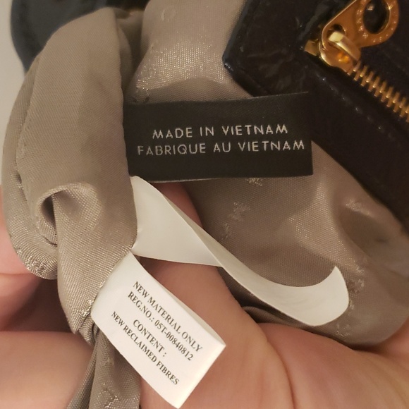 Marc by Marc Jacobs Hillier Hobo Navy Patent leather - Picture 9 of 11